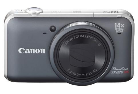 Canon Powershot Sx220 Hs 121mp 14x Lcd 27 Plat
